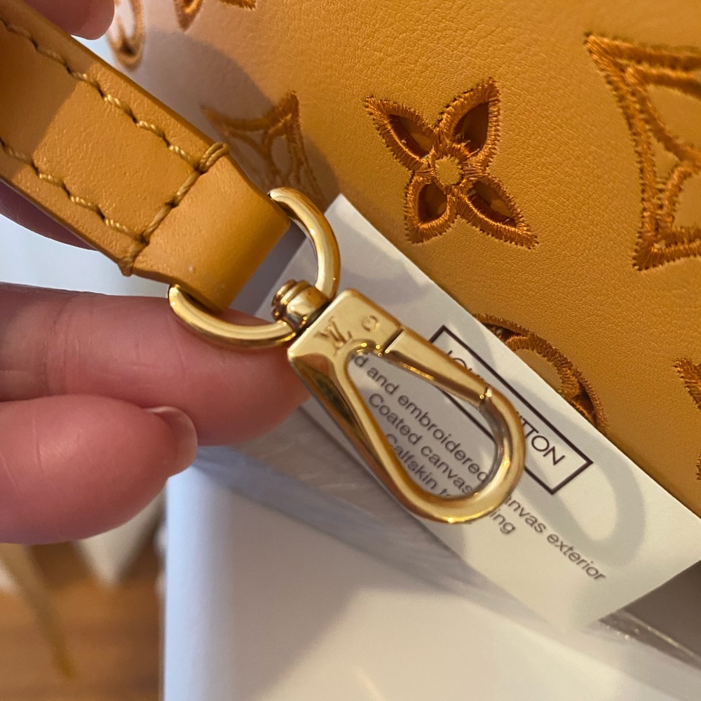 Louis Vuitton limited edition Capuchin Mini Tan Handbag. Microchipped - Picture 8 of 9